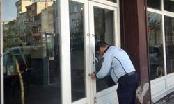 Bursa Osmangazi'de ruhsatsız kahvehaneye mühür