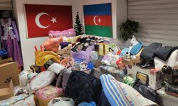 Manisa Azerbaycan Kültür ve Dayanışma Derneği'nden depremzedelere yardım