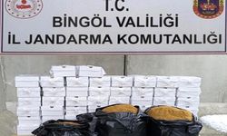Bingöl’de 73 kilogram kaçak tütün ele geçirildi