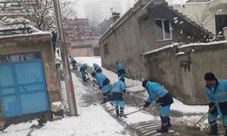 Dulkadiroğlu Belediyesinden karla mücadele