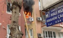 Manisa’da ev alev alev yandı: 4 yaralı