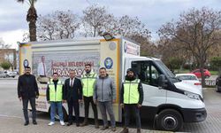 Salihli Belediyesi deprem bölgesine mobil ikram aracı gönderdi