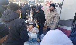 Samsun’da eğitim camiasından depremzedelere sıcak yemek