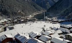 Trabzon’da kar: 24 mahalle yolunda karla mücadele sürüyor