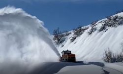 Tunceli’de karla mücadele çalışması sürüyor