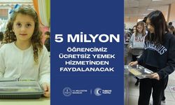 Türkiye’de 5 milyon, Kayseri’de 32 bin 717 öğrenciye ücretsiz yemek verilecek