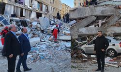 AK Parti Erzincan Milletvekilleri Deprem Bölgesinde