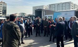 Gebze'de 'Ramazan Erzak Konvoyu' uğurlandı