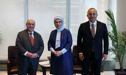 Emine Erdoğan, Uluslararası Göç Örgütü Genel Müdürü Antonio Vitorino ile görüştü