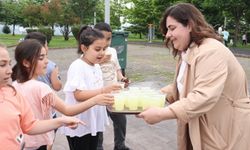 İzmit'te Alikahyalı çocuklara lezzetli ikramlar