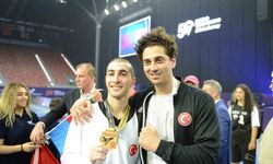 26. Dünya Tekvando Şampiyonası’nda Hakan Reçber ve Nafia Kuş’tan çifte altın madalya