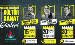 Nevşehir Belediyesi yaz konserleri Temmuz ayında başlıyor
