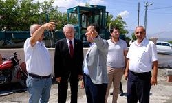 Karakelle'den Üzümlü'ye geçmiş olsun ziyareti
