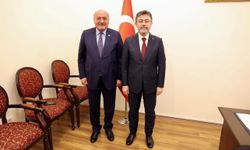 Karaman, Tarım Bakanı İbrahim Yumaklı'yı Ziyaret Etti
