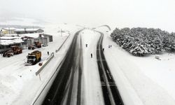 Erzincan’ın yüksek kesimlerinde kar yağışı etkisini artırdı