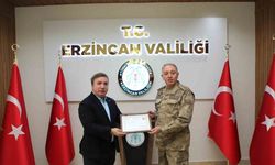 Erzincan'da Terör Operasyonundaki personele başarı belgesi verildi