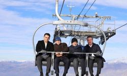 Yıldırım, Ergan Dağı Kayak Merkezi’nde incelemelerde bulundu