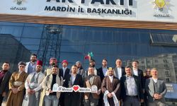 Musul Kültür Sanat Evi temsilcilerinden AK Parti ziyareti