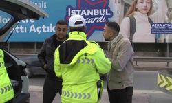 Kadıköy’de iki sürücünün trafikteki kavgası denetim noktasında son buldu