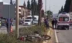 Aracın çarptığı motosikletteki çift hayatını kaybetti