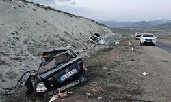Erzurum’da pikap ile otomobil kafa kafaya çarpıştı: 1 ölü, 6 yaralı