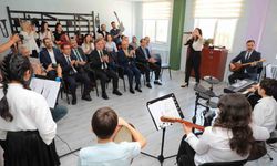 İMKB Müşir Zeki Paşa Ortaokulunda müzik sınıfı açıldı