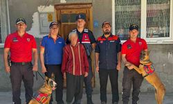 Karaman’da kaybolan yaşlı adamı iz takip köpekleri buldu