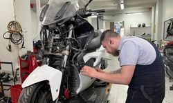 Erzincan'da Motosiklet Ustası Ali Kilit'ten Yaz Aylarında Güvenli Sürüş Uyarısı