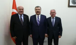 AK Parti Erzincan Heyetinden Sağlık Bakanı Koca'ya Ziyaret