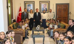 Erzincan Mehmet Akif Ersoy İlkokulu'ndan Vali Hamza Aydoğdu'ya Ziyaret
