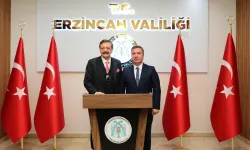 TOBB Başkanı Hisarcıklıoğlu'ndan Erzincan Valisi Aydoğdu'ya Ziyaret