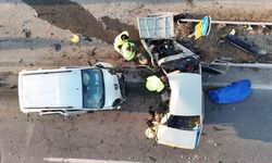 Kazada hurdaya dönen Fiat Tofaş araçta bir çift hayatını kaybetti