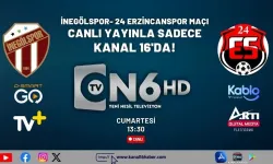 İnegölspor-24 Erzincanspor Maçı Canlı Yayınlanacak