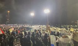 Saraçhane'de izinsiz gösteriye polis müdahalesi