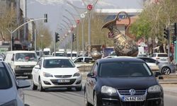 Erzincan’da araç sayısı 78 bin 34 oldu