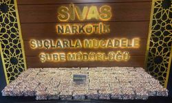 Sivas’ta 21 bin 27 adet sentetik ecza ele geçirildi