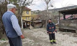 Yangın söndürmeye gelen itfaiyeciyle ilginç diyalog: "Su atmayın evin içi su dolar"