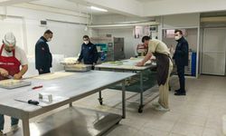 Zabıtadan tatlı ve börek üretimi yapan işletmelere denetim