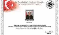 Pençe-Kilit operasyonu bölgesinde 1 asker şehit oldu