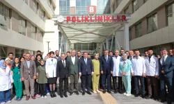Cevdet Yılmaz, Erzincan'da Hastaneyi Ziyaret Etti