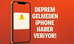 Deprem Gelmeden iPhone Haber Veriyor