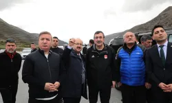 Erzincan Sakaltutan Geçidi Tünel Projesi Yerinde İncelendi
