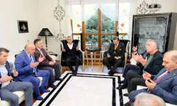 TOBB Başkanı Hisarcıklıoğlu’ndan Ahmet Tanoğlu’na Taziye Ziyareti