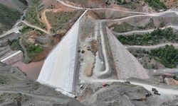 Erzincan Ballı Barajında geri sayım başladı