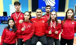 Erzincanlı Badmintoncular Bulgaristan’da Zafer Kazandı