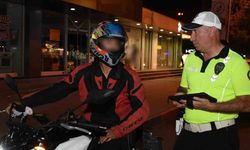 Erzincan'da Motosiklet Denetimi: 288 Sürücü Kontrol Edildi