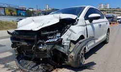 Polis aracı kaza yaptı: 2 polis ve 1 üsteğmen yaralandı