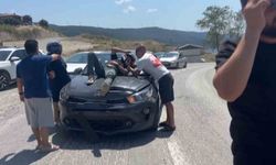Yalova’da motosikletle otomobil çarpıştı: 1 yaralı