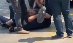 Eski Eşini Cadde Ortasında “Ailemi Dolandırdın” Diye Darbetti
