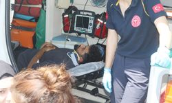 Hafif ticari aracıyla 3 otomobile ve sivil polis aracına çarptı; 2 polis yaralı